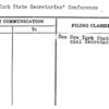 New York State Secretaries' Conference