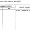New York State Senate Act #237