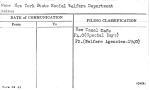 New York State Social Welfare Department