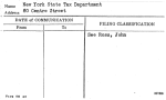 New York State Tax Department