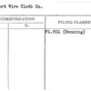 New York Wire Cloth Co.