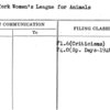 New York Women's League for Animals