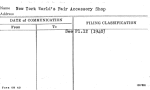 New York Wold's Fair Accessory Shop
