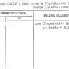 New York World's Fair Area & Circulation Compared with Paris International Exposition