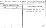 New York World's Fair Area & Circulation Compared with Paris International Exposition