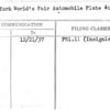 New York World's Fair Automobile Plate Attachments