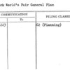 New York World's Fair General Plan