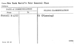 New York World's Fair General Plan