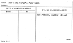 New York World's Fair Girl