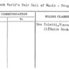 New York Worl's Fair Hall of Music - Program
