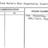 New York World's Fair Hospitality Committee