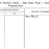 New York World's Fair - New Year Plan - Club Cooperation