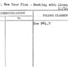 N.Y.W.F. New Plan - Meeting with Licensees 11/16/38