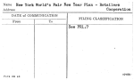 New York World's Fair New Year Plan - Retailers Cooperation