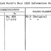 New York World's Fair 1939 Information Bulletin #25