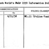 New York World's Fair 1939 Information Bulletin #28