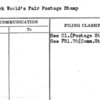 New York World's Fair Postage Stamp