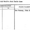 New York World's Fair Radio Game