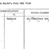 New York World's Fair Ski Club
