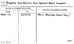 ('The) New York World's Fair Spanish Music Program