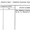 N.Y. World's Fair - Swedish Tourists Cruises to