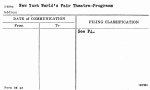 New York World's Fair Theatre-Programs