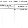 New York World's Fair Theme - Interpretation for Children