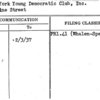 New York Young Democratic Club, Inc.
