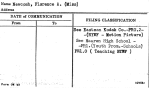 Newcomb, Florence A. (Miss)