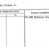 Newcomb, Thomas, E.