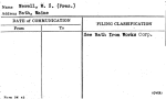 Newell, W.S. (Pres.)