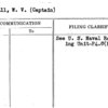 Newhall, W.V. (Captain)