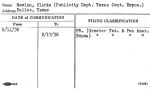 Newlon, Clarke (Publicity Dept. Texas Cent. Expos.)