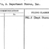 Newman's A. Department Stores, Inc.