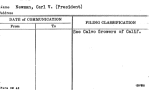 Newman, Carl V. (President)