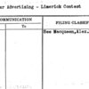 Newspaper Advertising - Limerick Contest