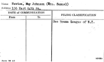 Newton, May Johnson (Mrs. Samuel)