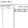 Newton, Samuel (Mrs.)