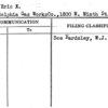 Nichol, Eric A.