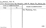 Nichol, Eric A.
