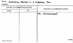 Nicholls, Walter J. & Company, Inc.