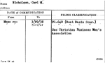 Nicholson, Carl M.
