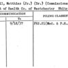 Nicoll, Matthias (Jr.) (Dr.) (Commissioner)