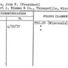 Nieman, John F. (President)