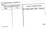 Nightingale, Harold C.