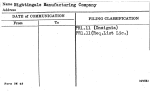 Nightingale Manufacturing Company