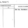Nimball, George T.