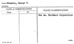 Nimball, George T.