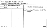 Nimkoff, Pauline (Miss)