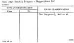 1940 Exhibit Program - Suggestions for